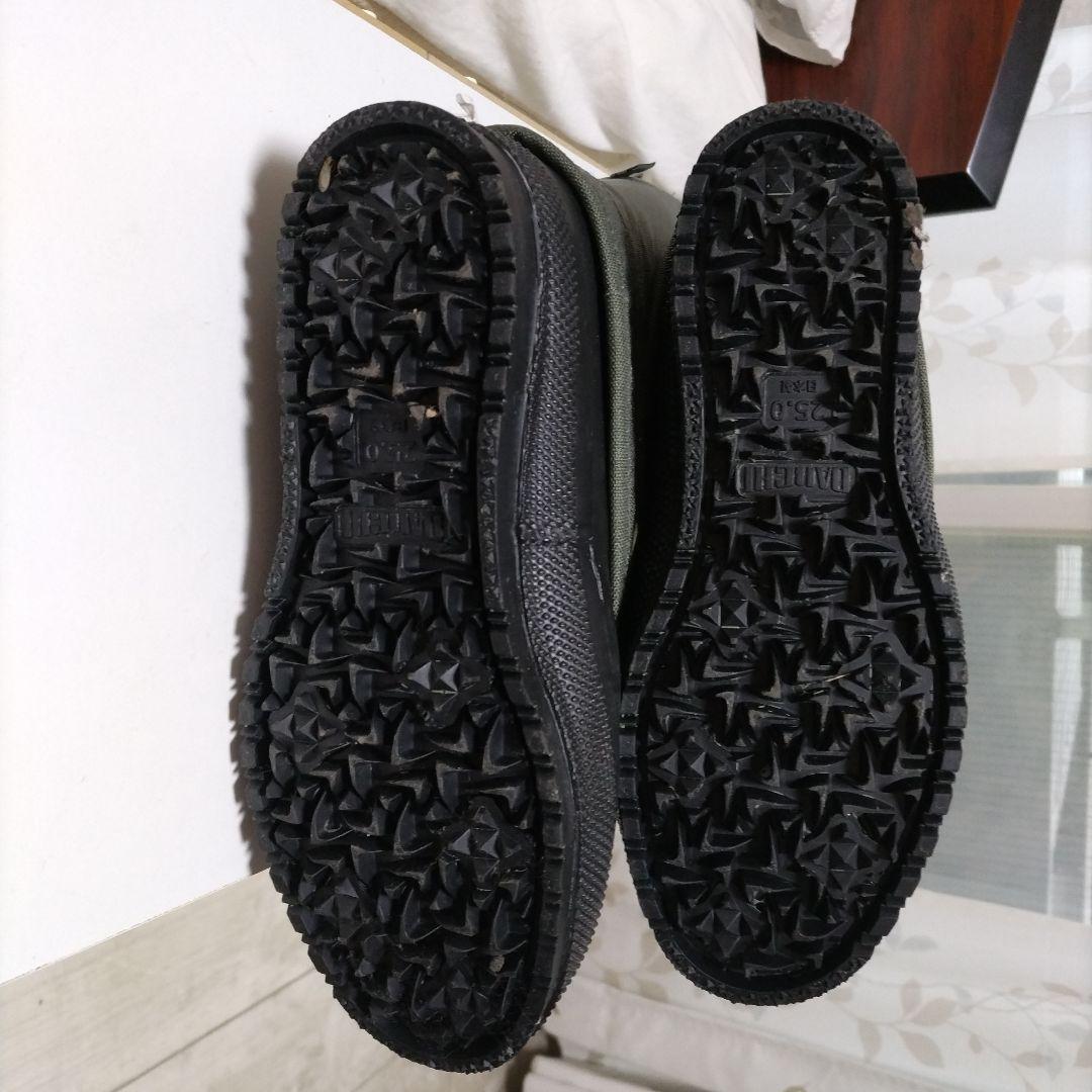 防水ショートブーツ 黒・緑