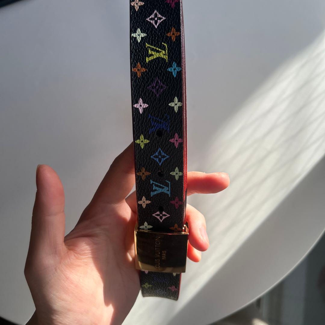 LOUIS VUITTON モノグラム・マルチカラー ベルト 85cm