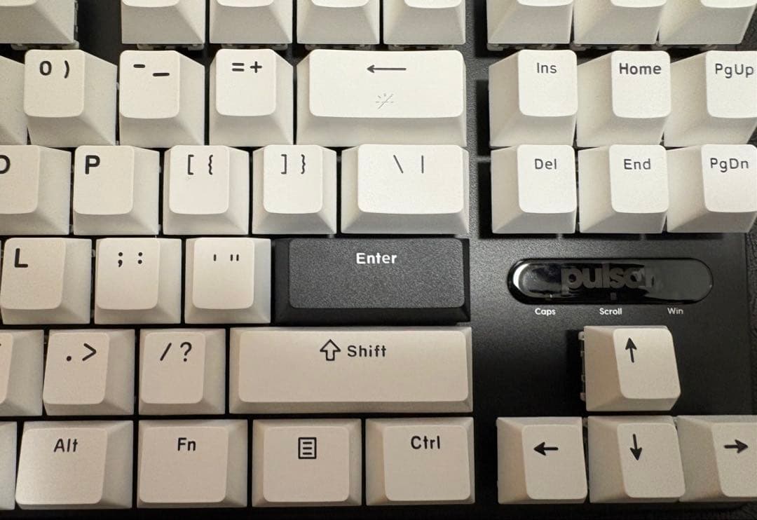 pulsar PCMK 2 HE TKL ANSI配列 英語配列