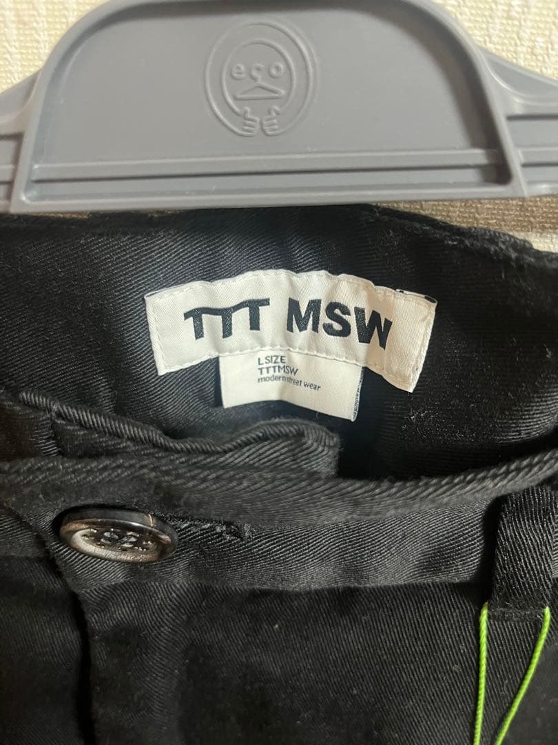 tttmsw Chino slacksブラック スラックス L