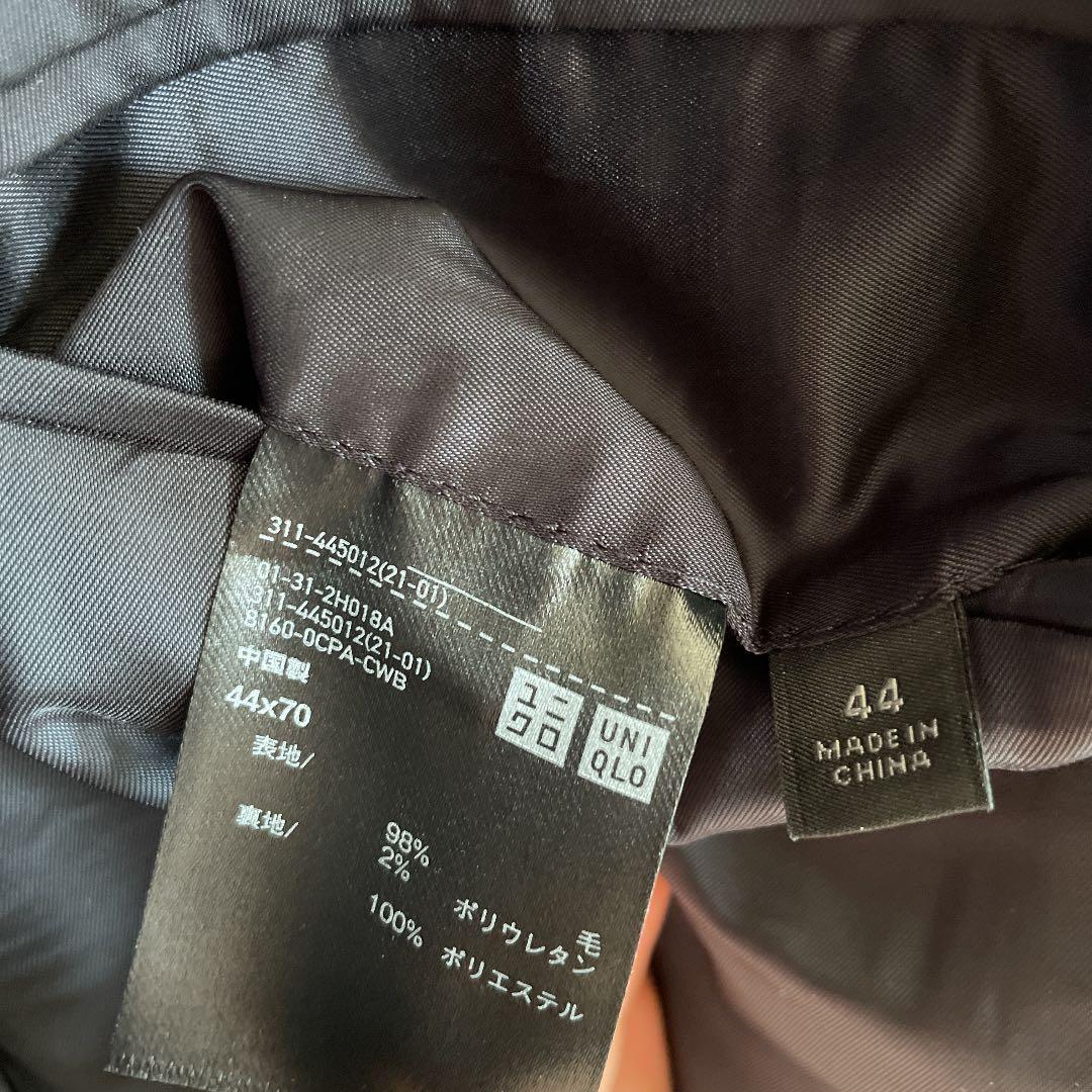 【値下げ中】ユニクロ　ストレッチウールジャケット44 レギュラーフィット