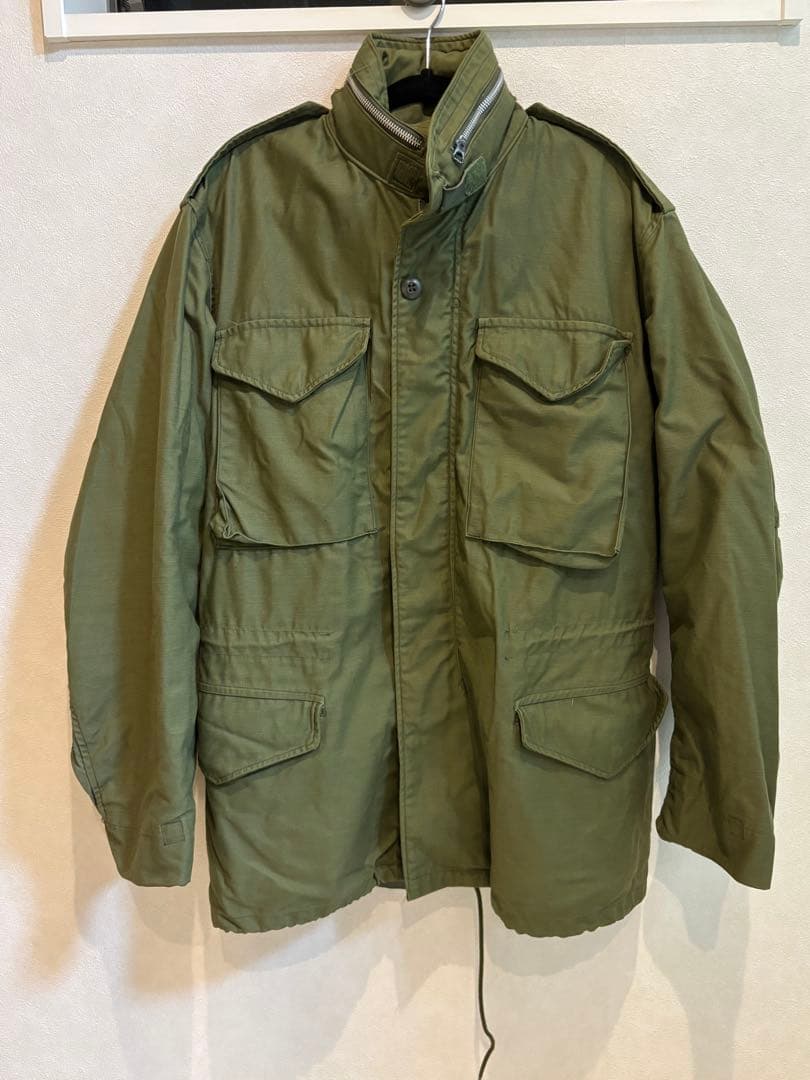 M-65★フィールドジャケット★2nd★アルミジップ★グレーライナー★R-S