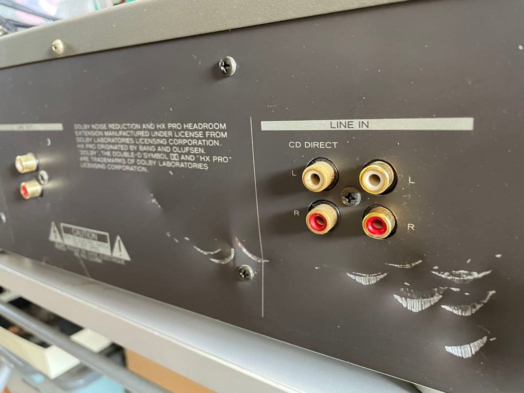 TEAC V-6030S カセットデッキ　ジャンク