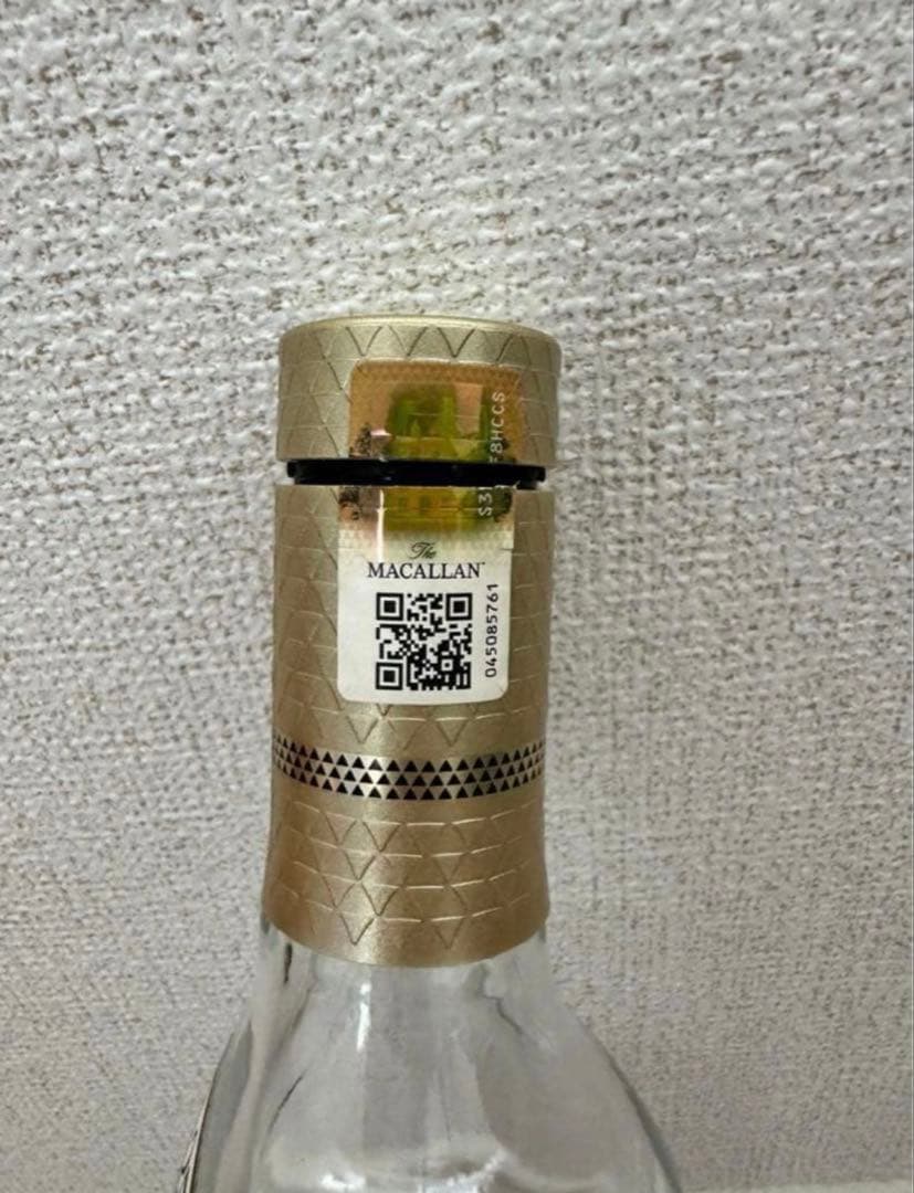 マッカラン25 空箱　空瓶