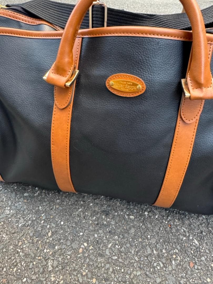 Vintage ボストンバッグ　黒