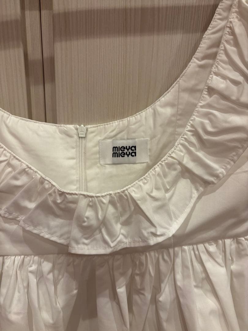 【mieya mieya】PETIT APLON TOP 新品 未使用　エプロン