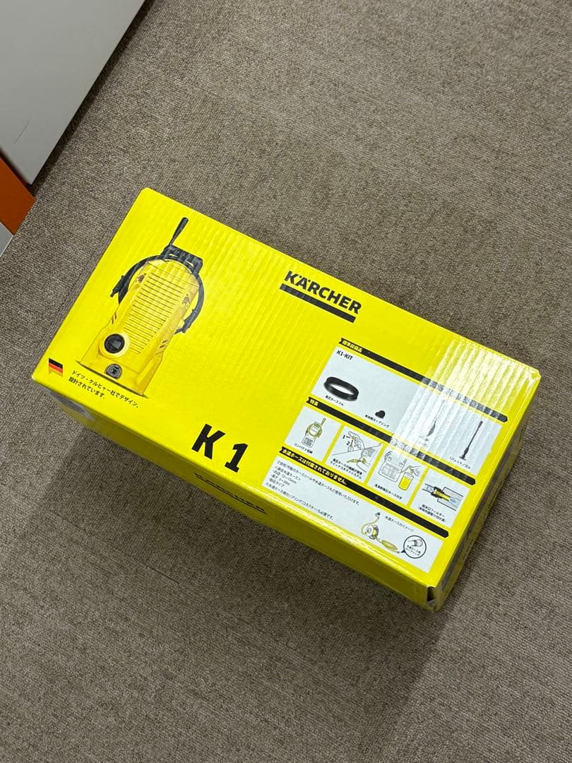 新品未開封 KÄRCHER ケルヒャー K1 高圧洗浄機 プレミアムパッケージ
