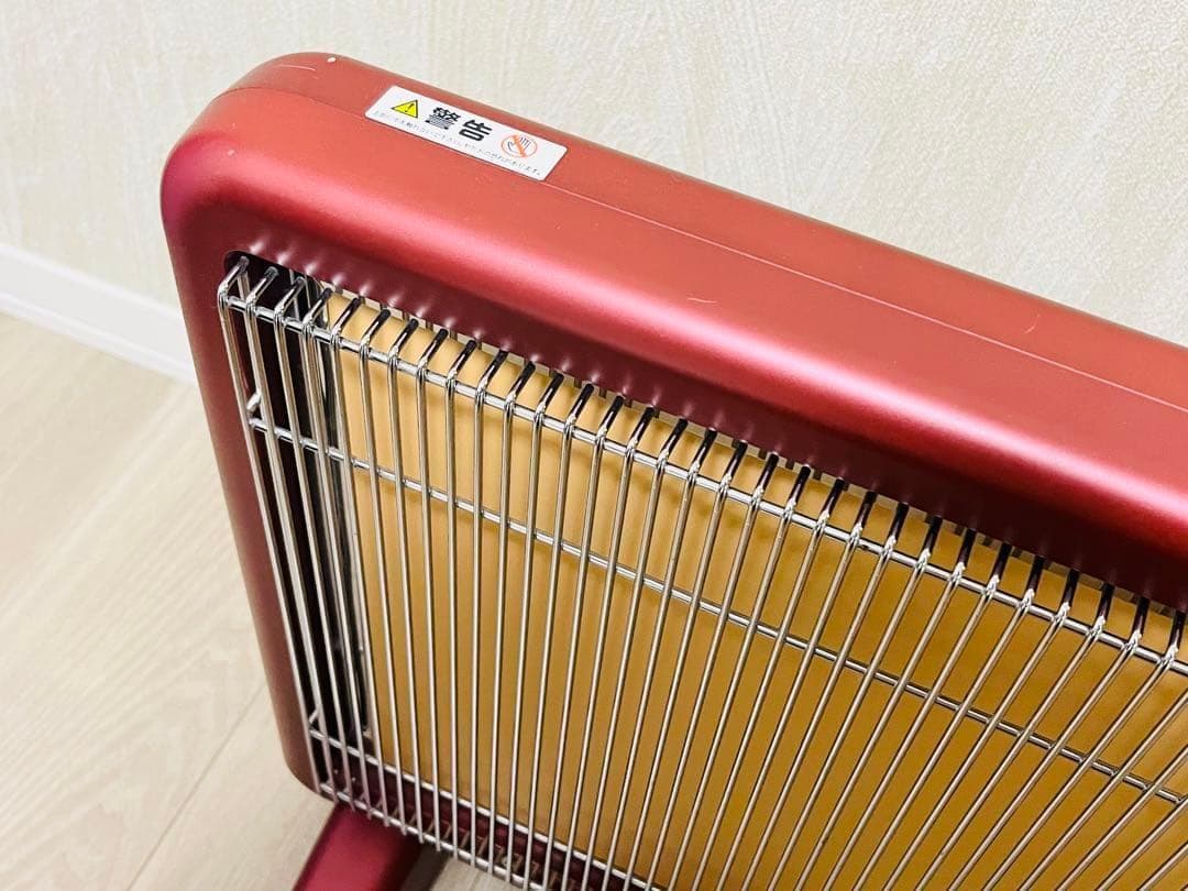 遠赤外線暖房機 サンルミエ タイマー付 E800L-TM レッド