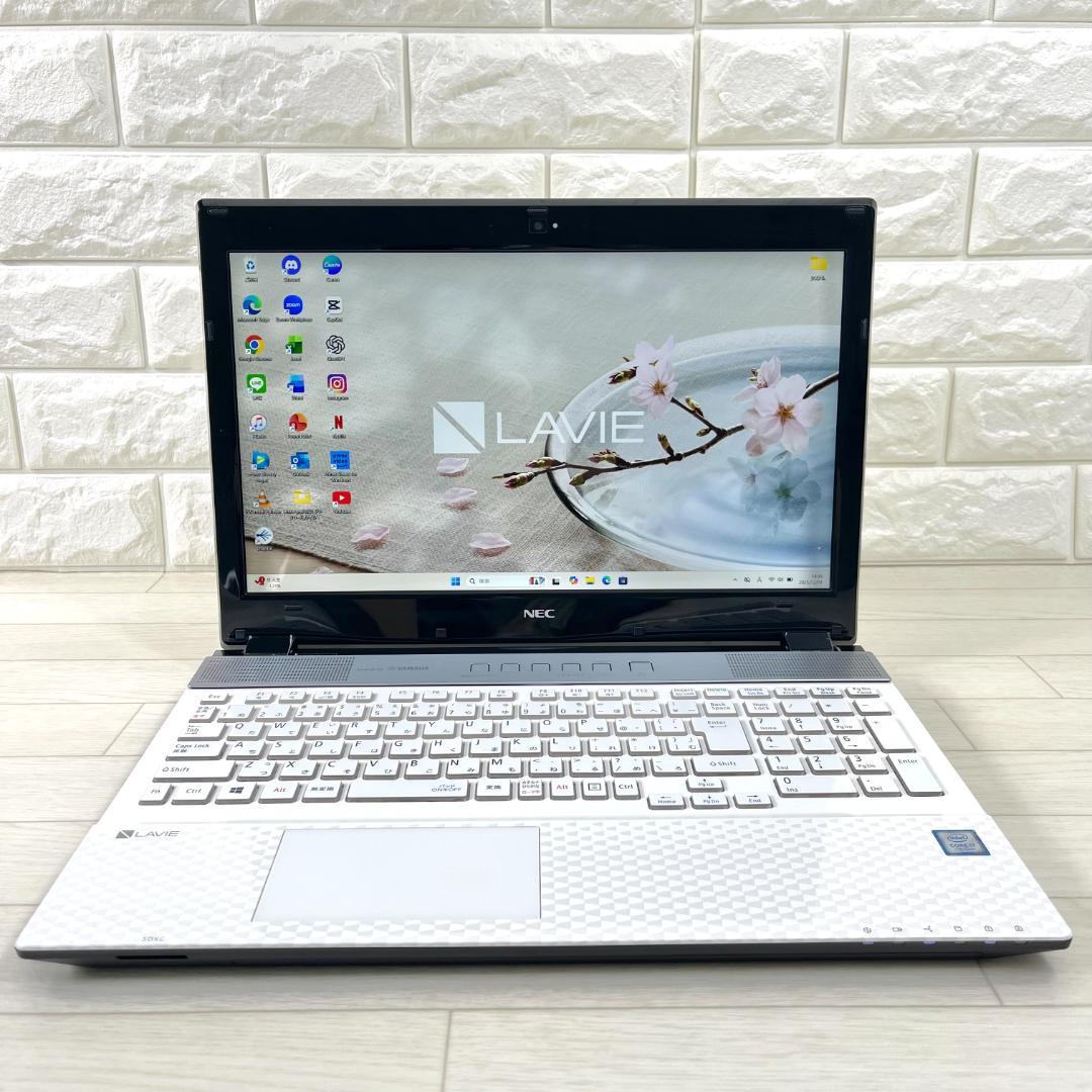 NEC LAVIE i7 SSD＋HDD メモリ16 タッチパネル ノートPC.