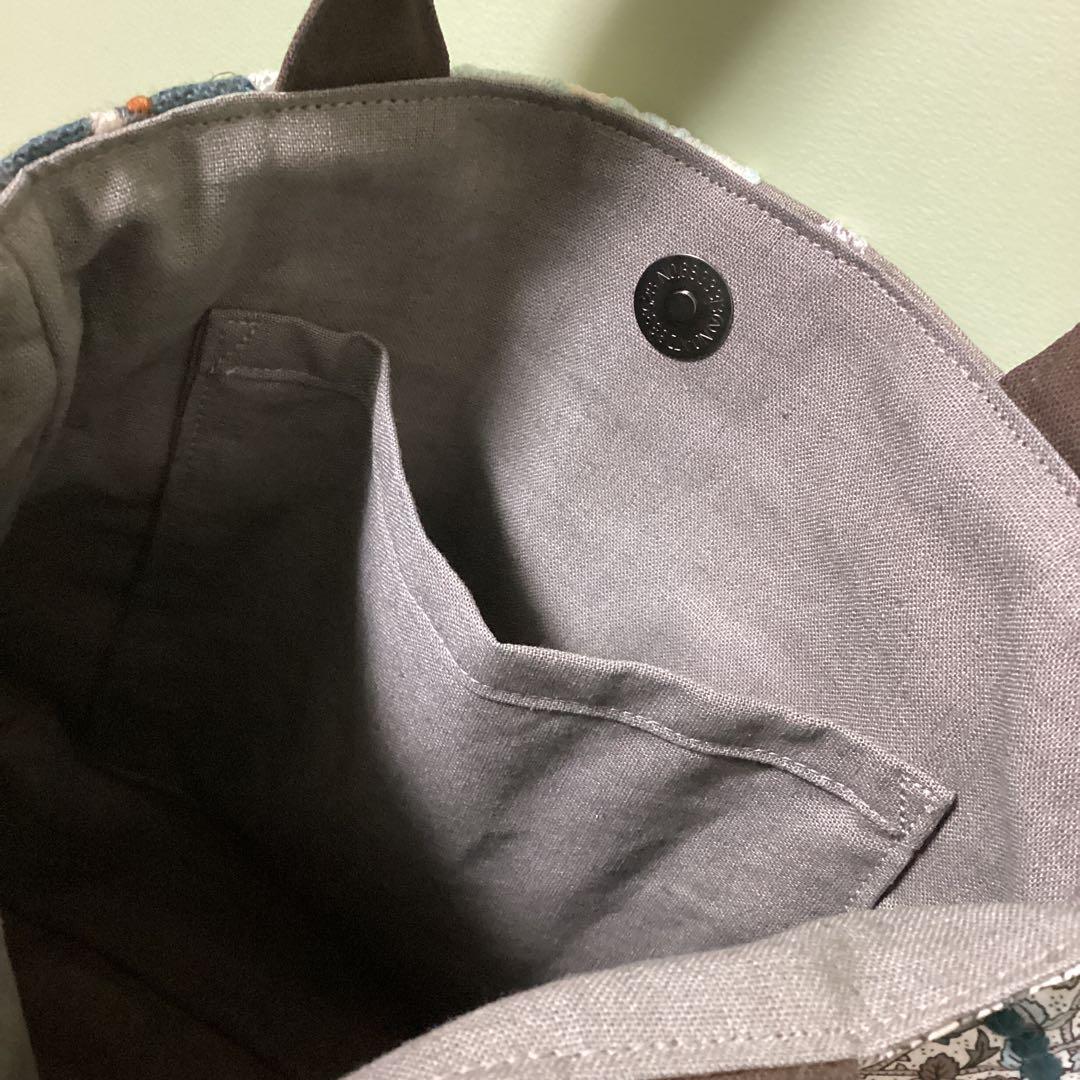 片面ミナペルホネン伊勢丹限定ストロベリーツリートートバッグハンドメイド