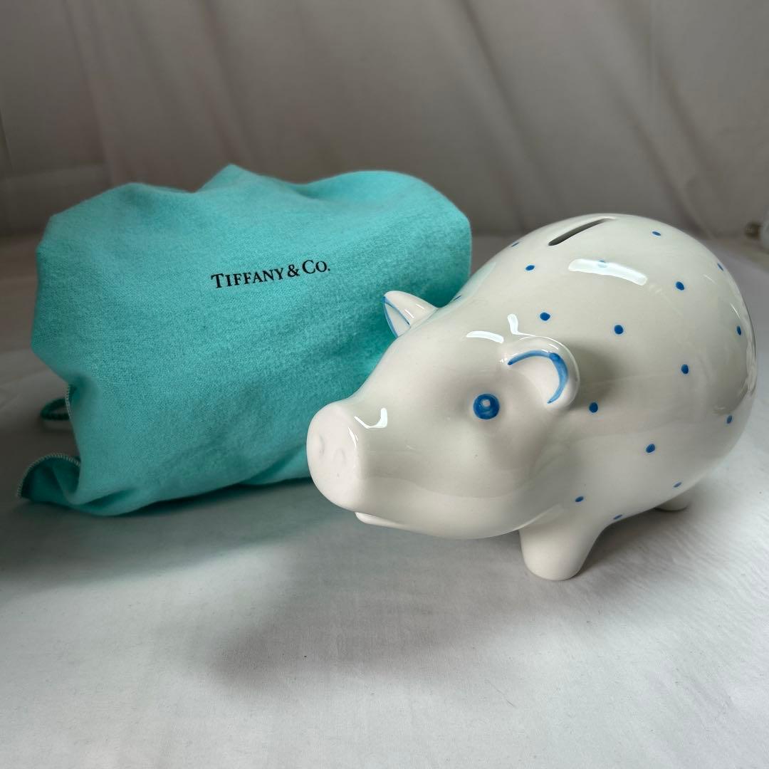 【iy/1.6/13】Tiffany & Co. 豚の貯金箱