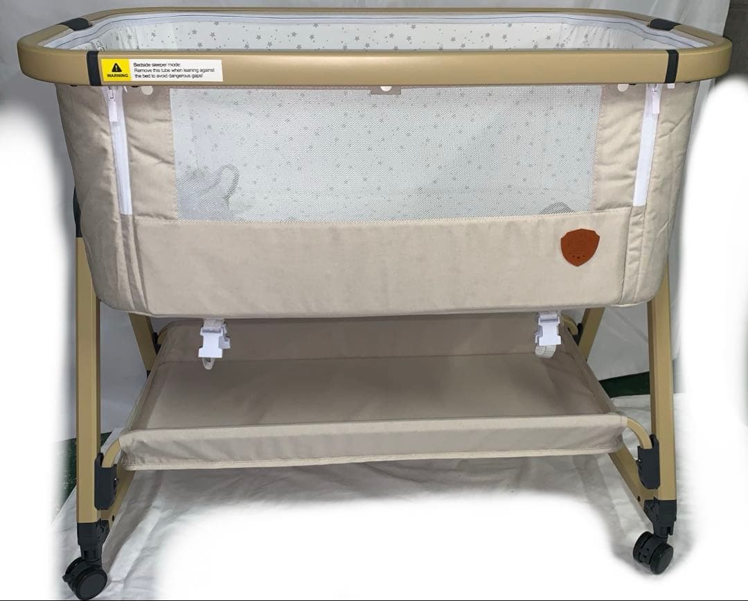 11h32 HZDMJ ベビーベッド ベージュ25年4月購入品