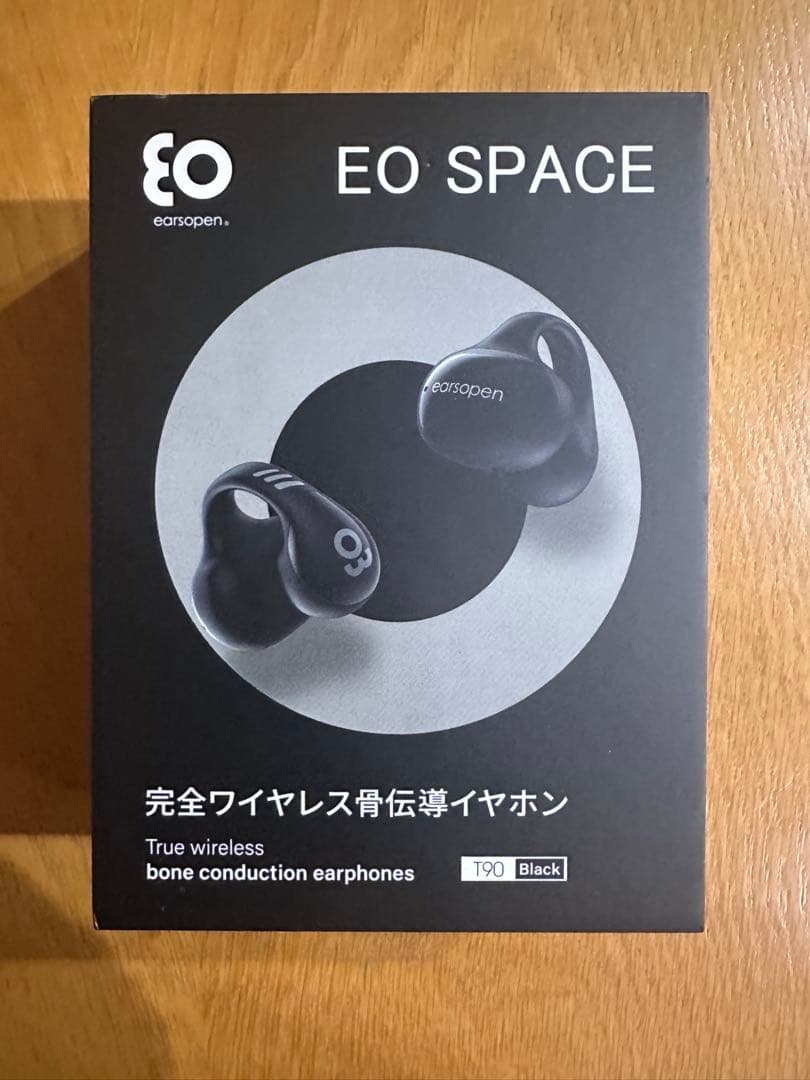 EO SPACE T90 完全ワイヤレスイヤホン ブラック