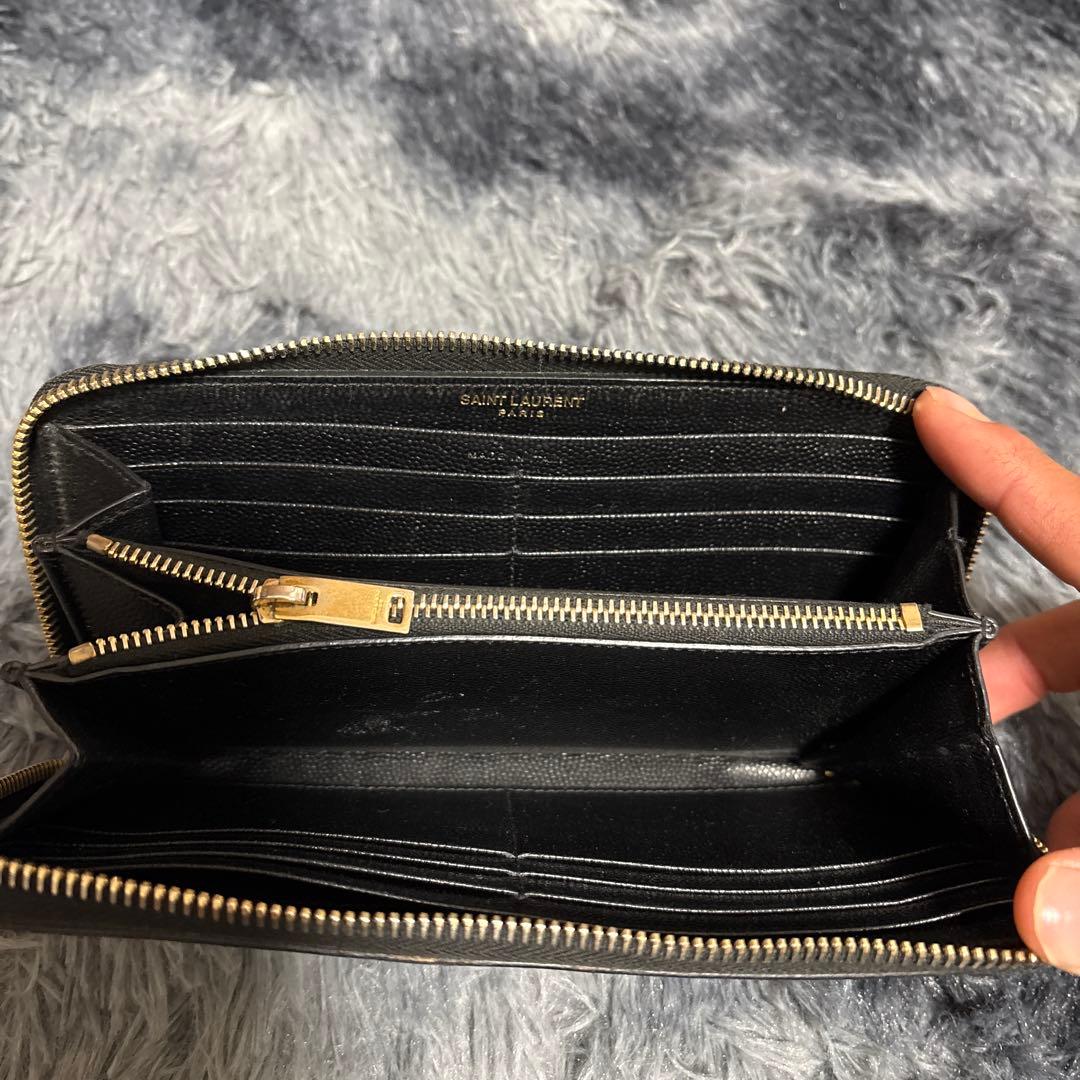 Saint Laurent ブラック 長財布