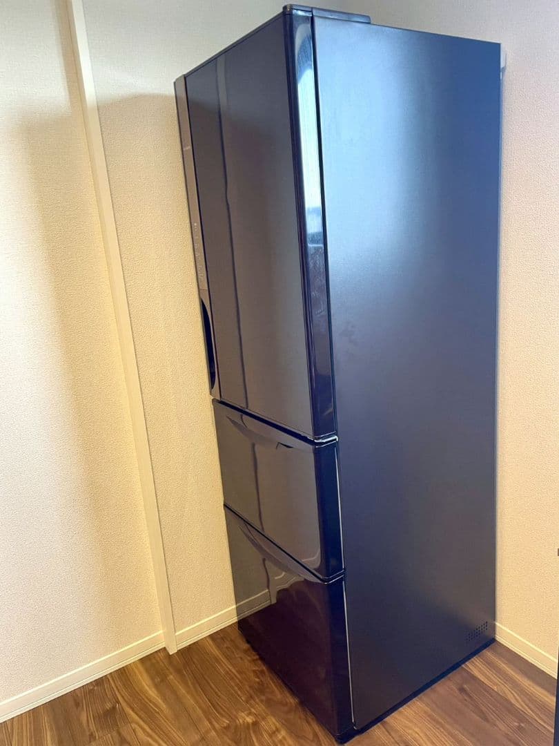 日立 R-K320HV 315L ダークブラウン 冷蔵庫