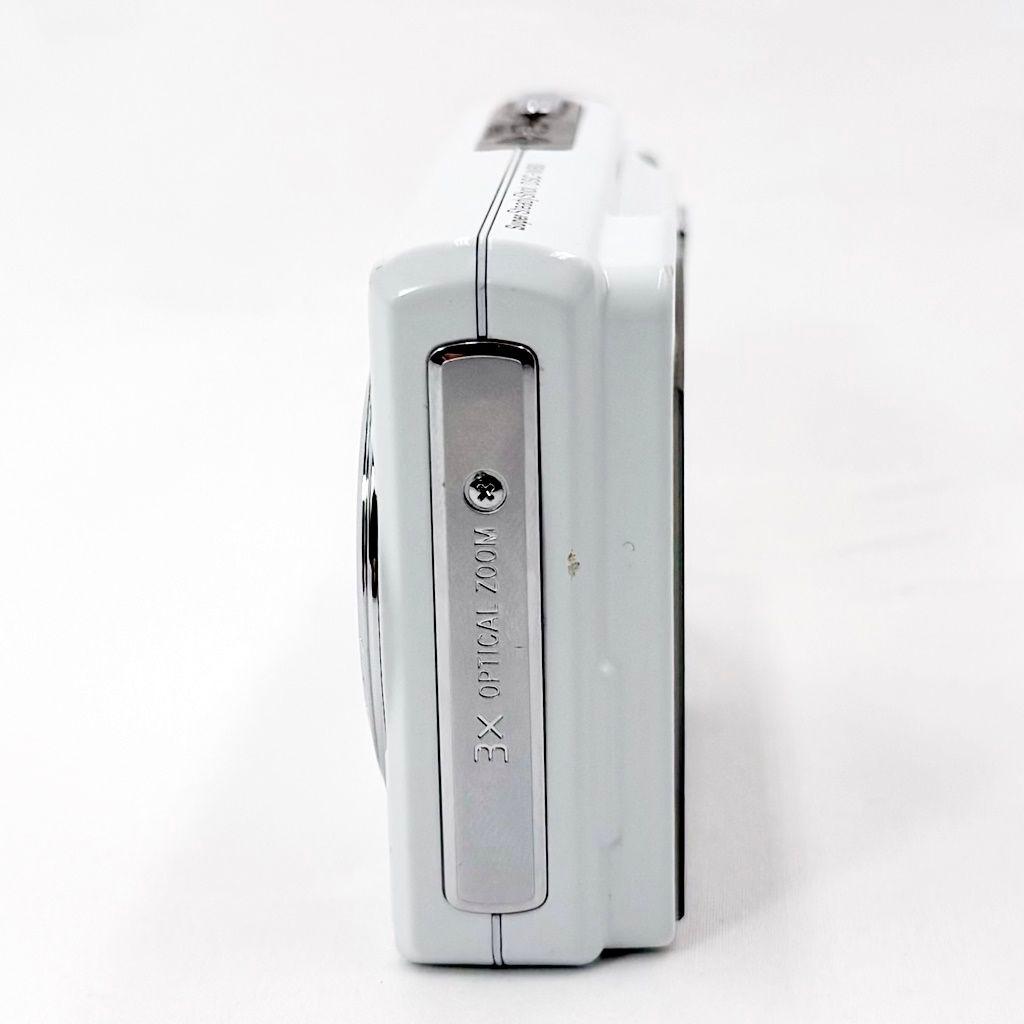 ソニー Cyber-shot DSC-W80 ホワイト コンデジ カメラ 中古