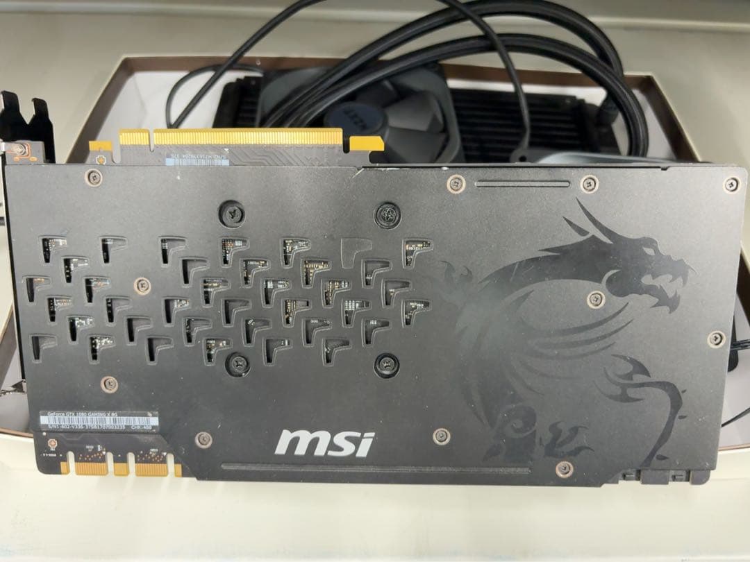 ジャンク　MSI GeForce GTX 1080 GAMING X 8G