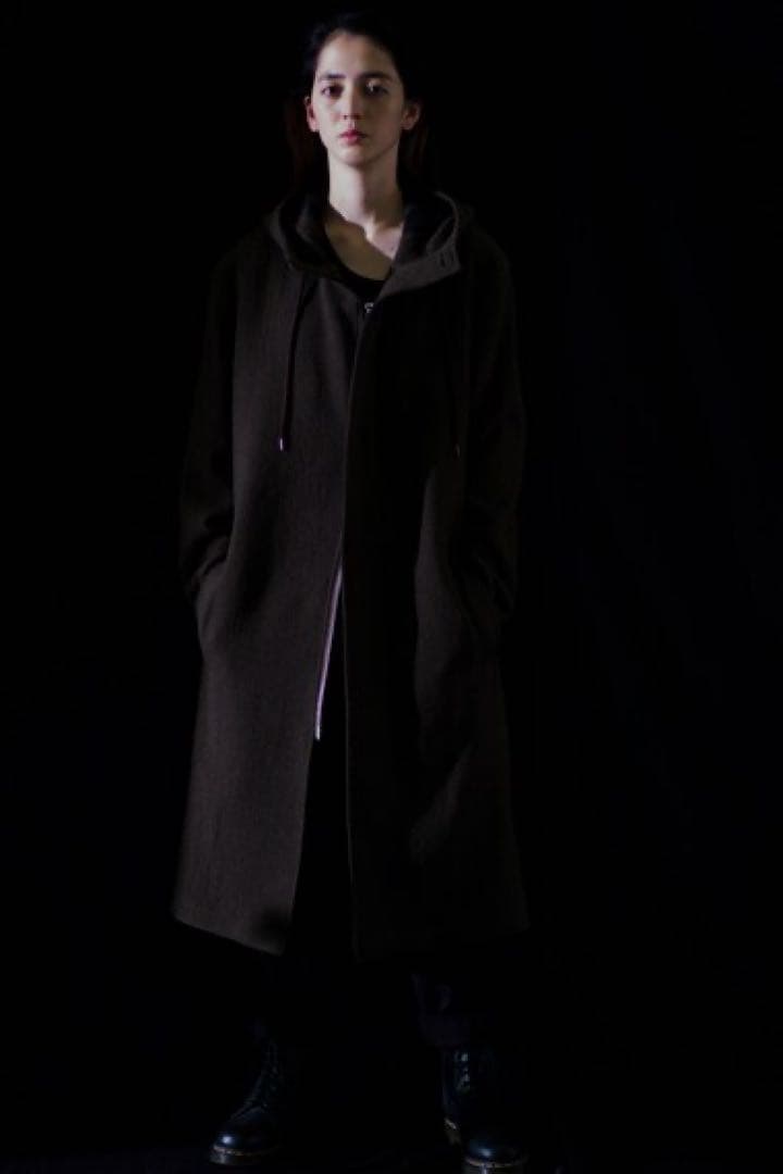 GROUND Y Yohji Yamamoto フードモッズコート ロングコート
