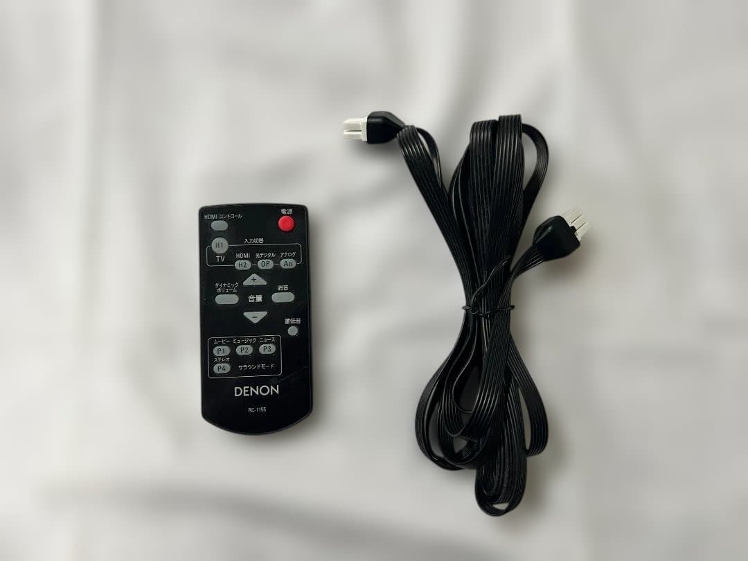 DENON サウンドバー サブウーファー付き