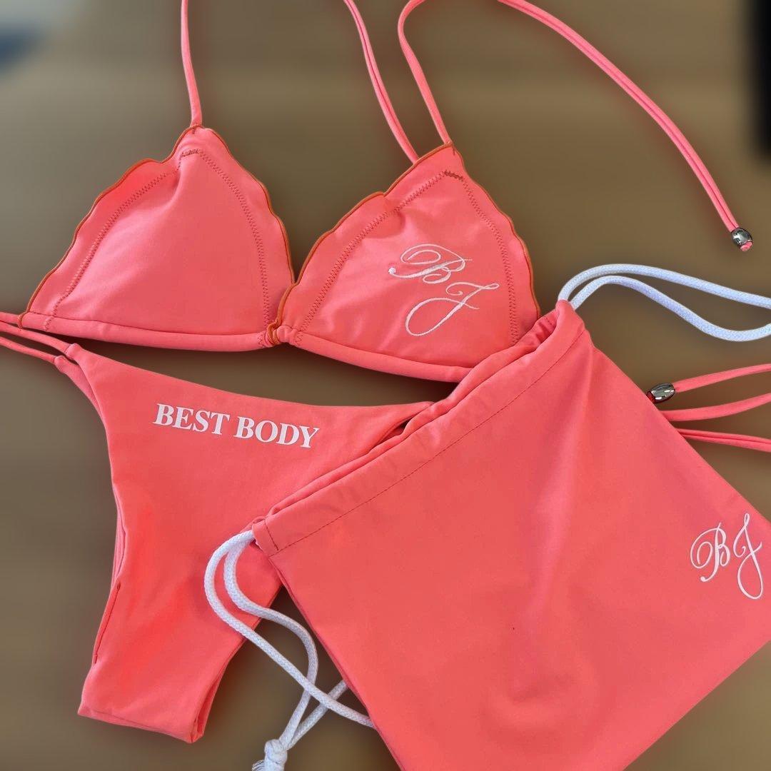 BEST BODY セパレート水着 Sサイズ オレンジ