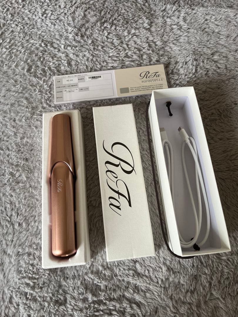 れらママさま専用　ReFa ストレートヘアアイロン ローズゴールド