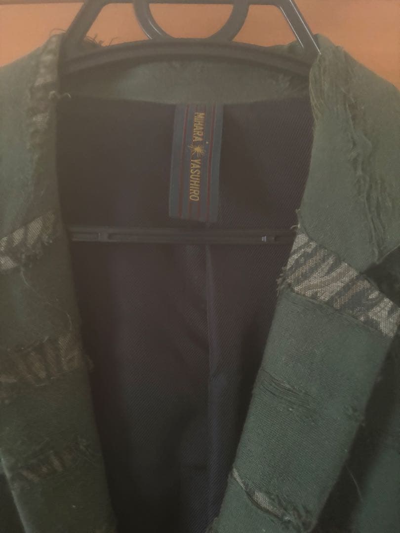 ミハラ　ヤスヒロmihara yasuhiro テーラードジャケット