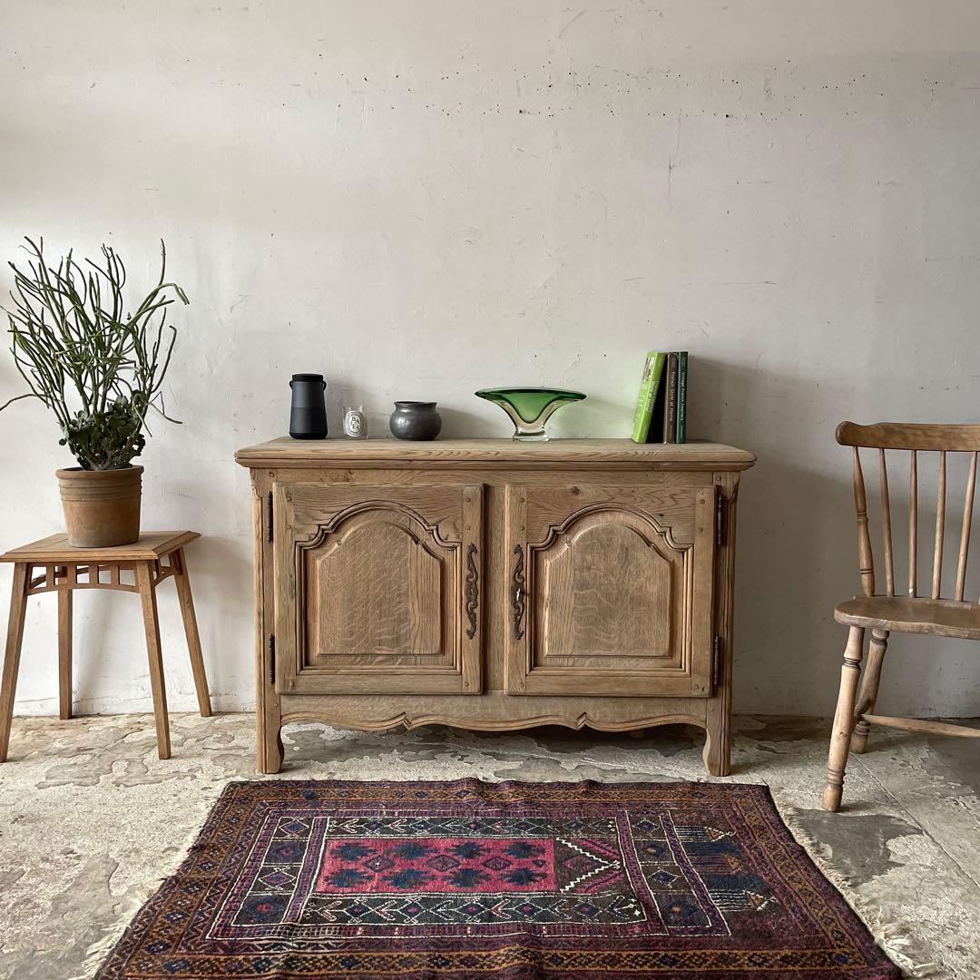 ビンテージ コンソールキャビネット 剥離