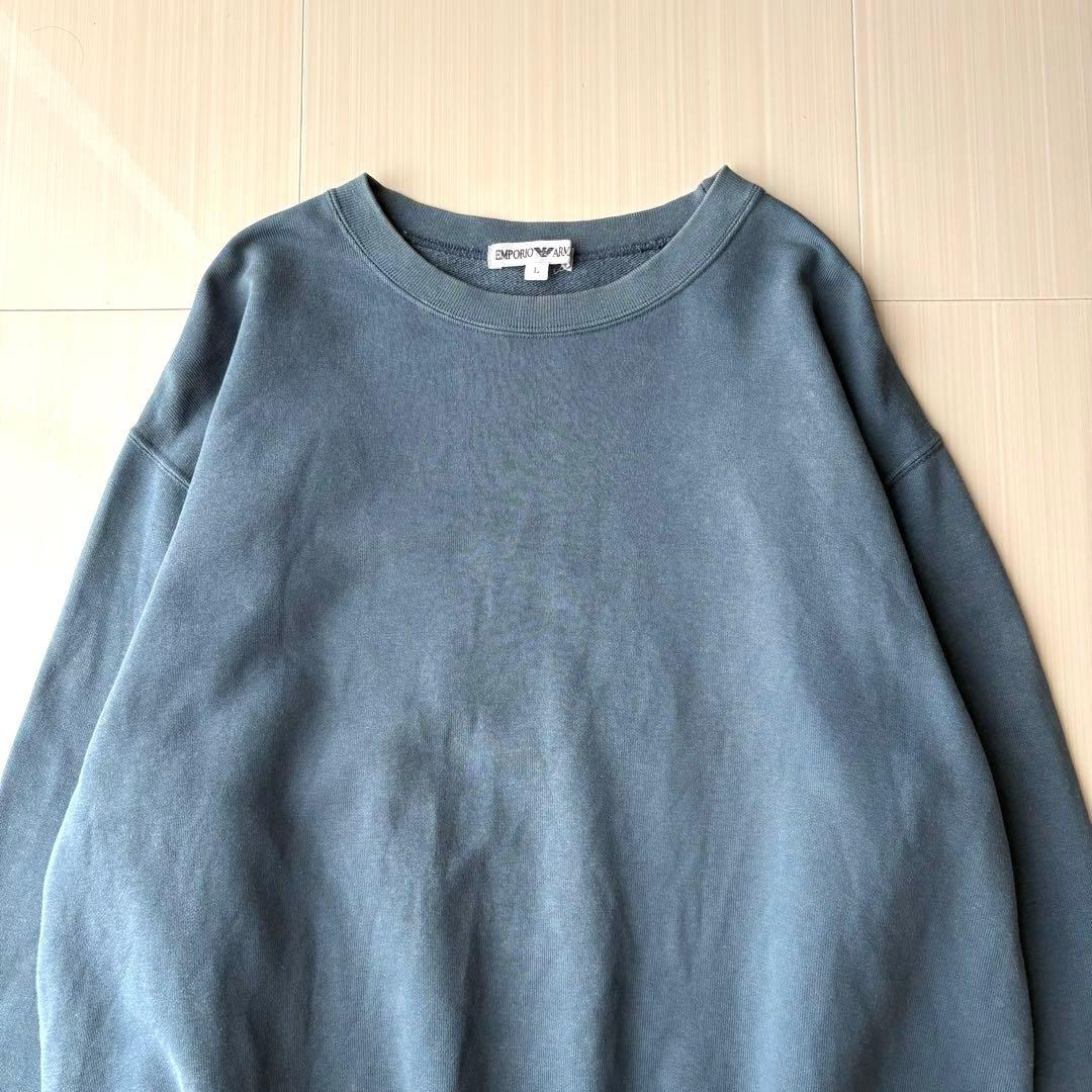 EMPORIO ARMANI 90s ヴィンテージ スウェット トレーナー L