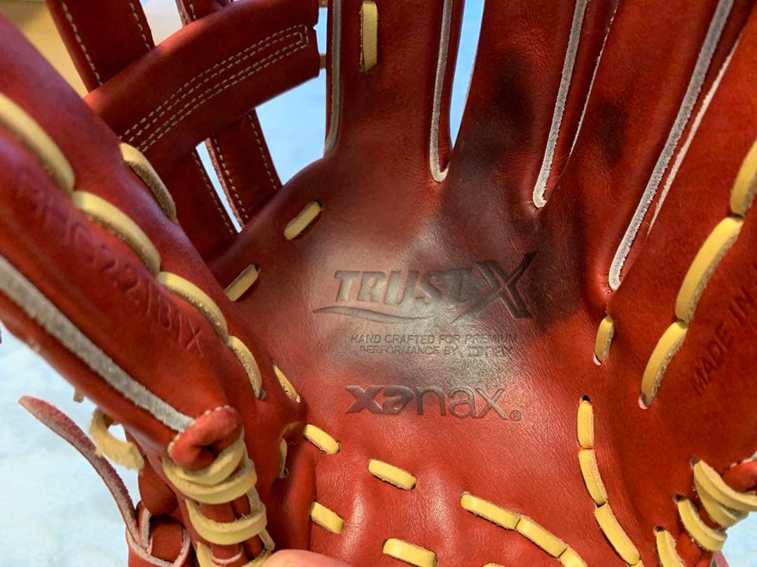 【値下げ】ザナックスXanax Trust X 硬式グローブ内野手用