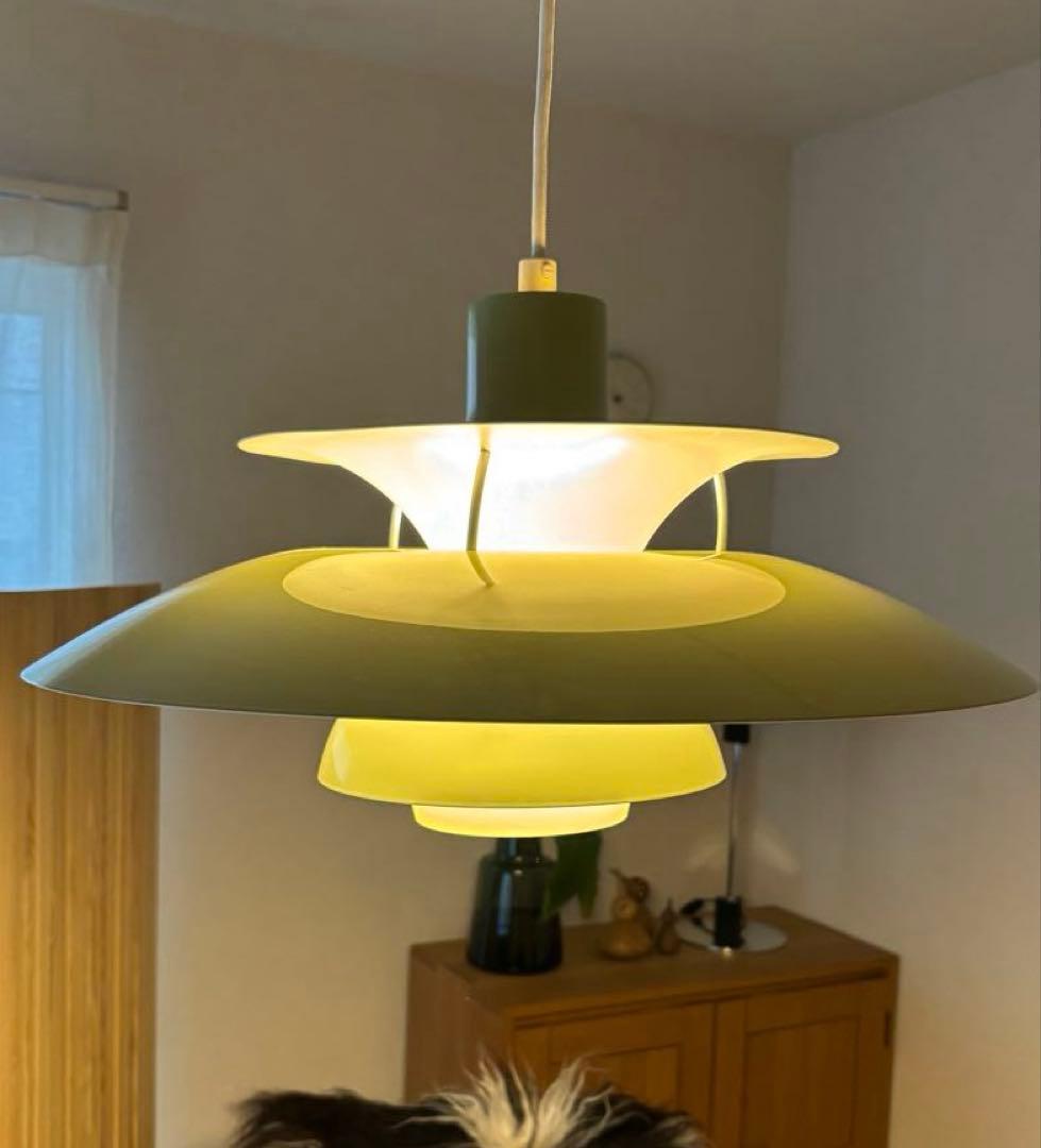 最終価格 廃盤品 デンマーク製 ルイスポールセン PH50 ワサビグリーン