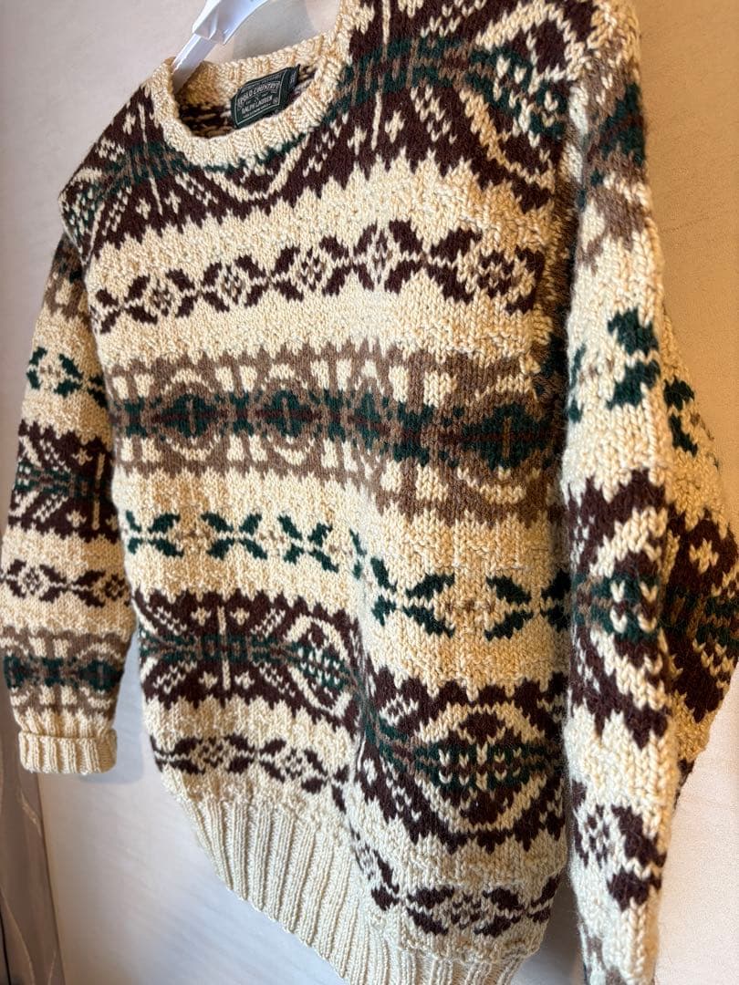 ポロカントリー　ハンドニットM ラルフローレン　RRL フェアアイル