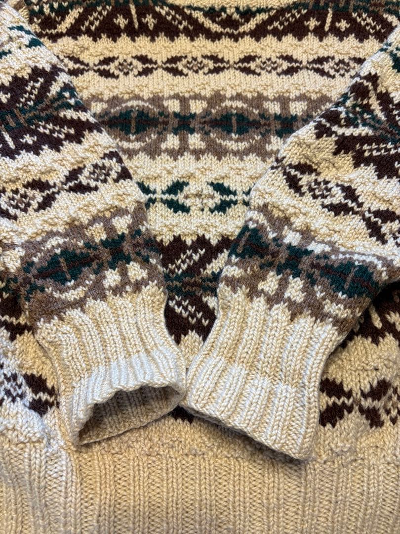 ポロカントリー　ハンドニットM ラルフローレン　RRL フェアアイル