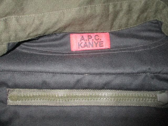 APC　KANYE　アーペーセー　カニエ　SWISS ARMY PARKA　S