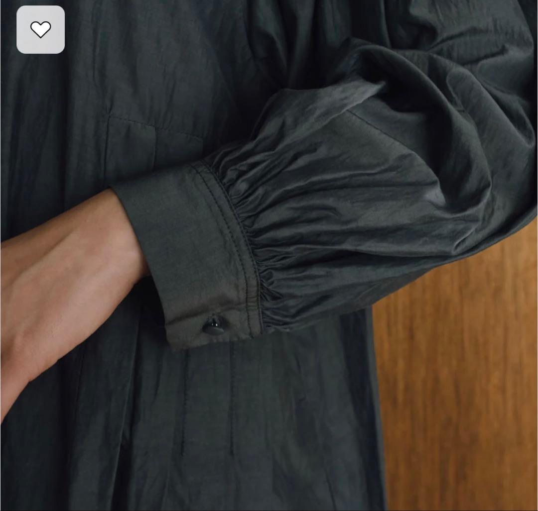 くらすこと kurasukoto キュプラコットン タックワンピース