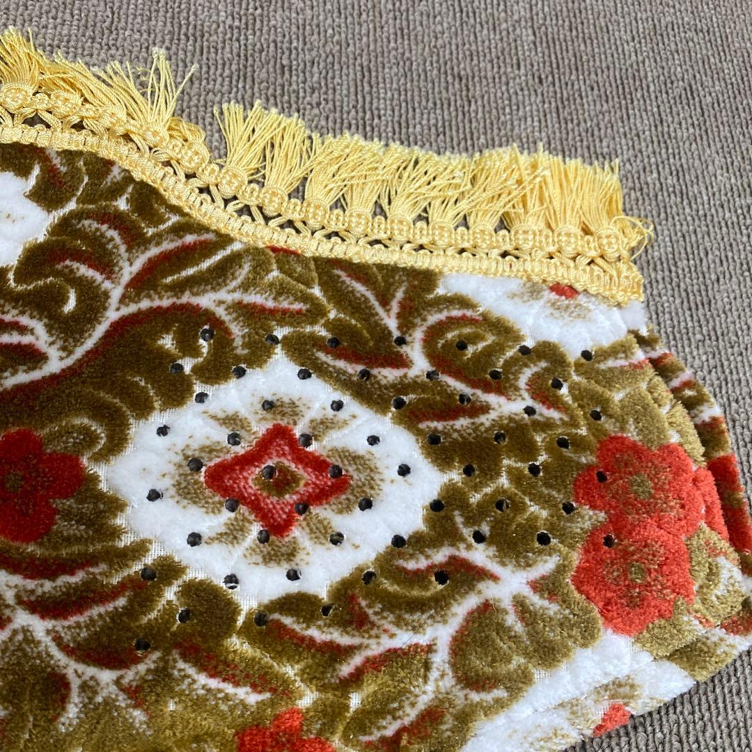 軽トラ　キャリイ　DA16T 大花束/オレンジ　ダッシュマット