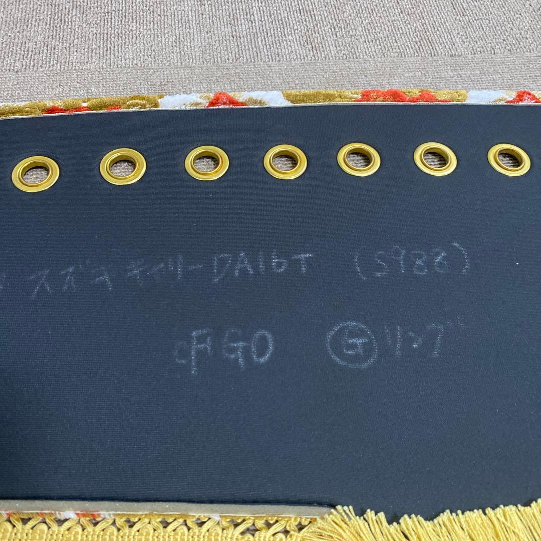 軽トラ　キャリイ　DA16T 大花束/オレンジ　ダッシュマット