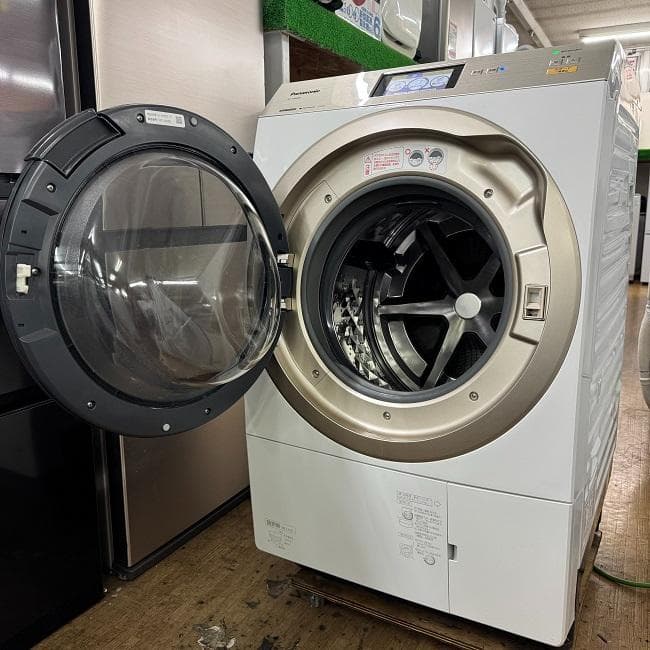 地域限定送料無料　美品 パナソニック ドラム式洗濯乾燥機 NA-VX9800L