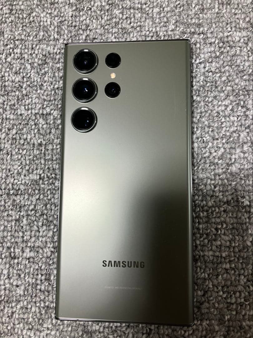 GalaxyS23 ultra 本体 256GB グリーン simフリー