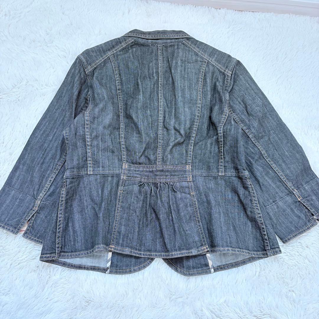 美品✨44✨バーバリーロンドン Gジャン ノバチェック 2XL デニムジャケット