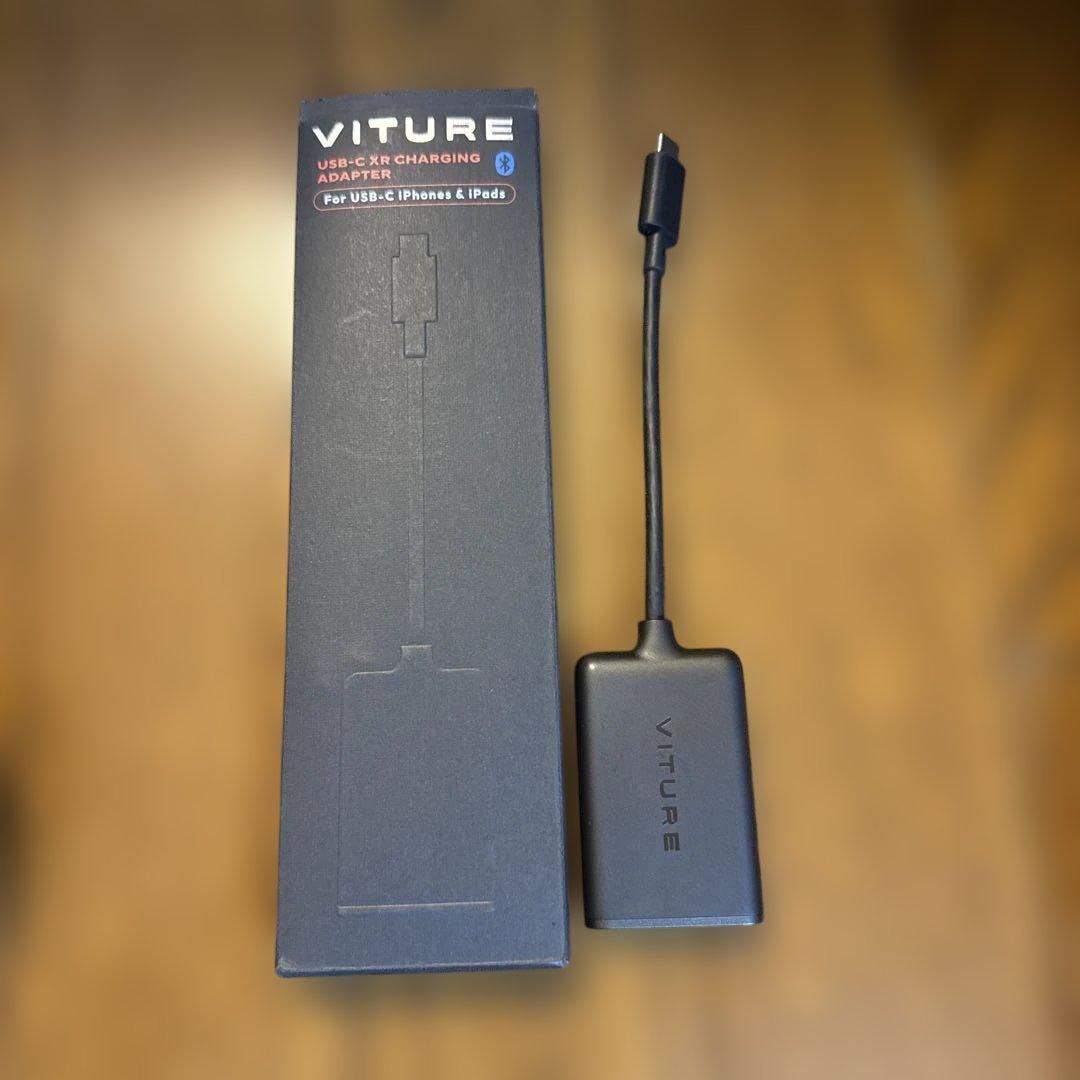 VITURE Pro XRグラスとUSB-C XR CHAGINGアダプタ