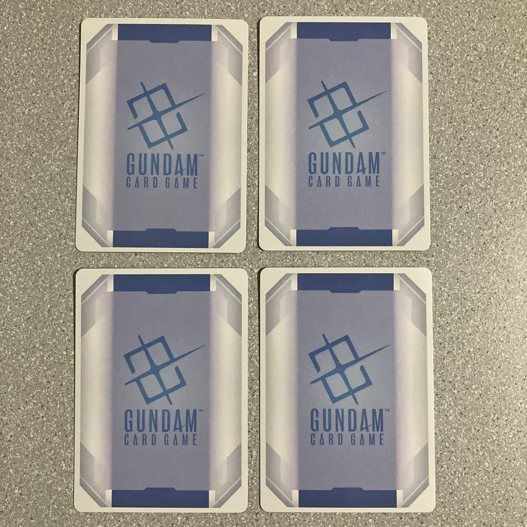 ☆ガンダムカードゲーム☆ガンタンク☆4枚セット☆チャンピオンシップ☆プロモ☆