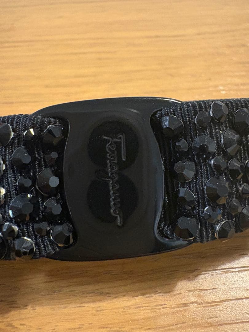 Salvatore Ferragamo バレッタ　スワロフスキー