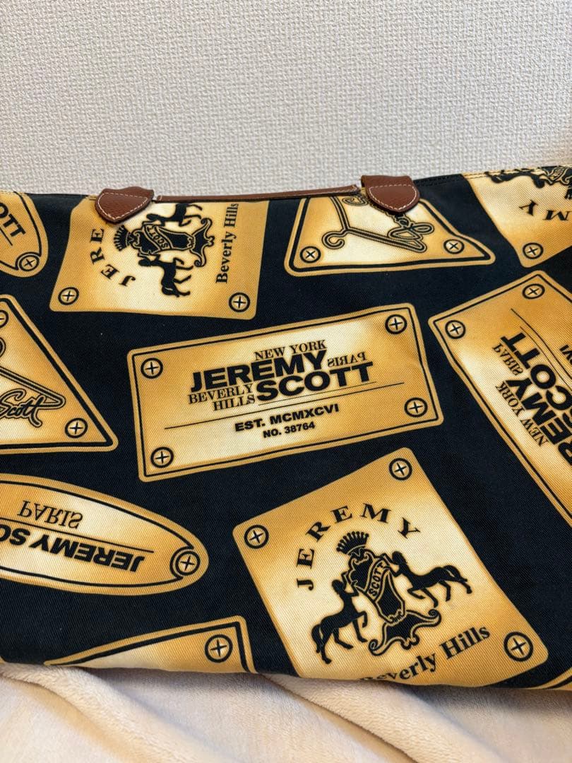 ジェレミースコット✖️ロンシャン　トートバッグ