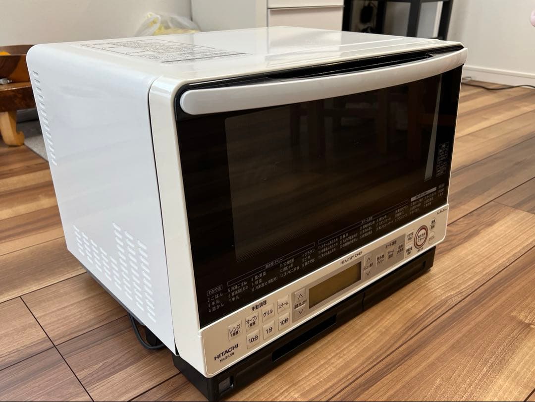 【HITACHI 電子レンジ MRO-LS8】動作良好／買い替えのため出品