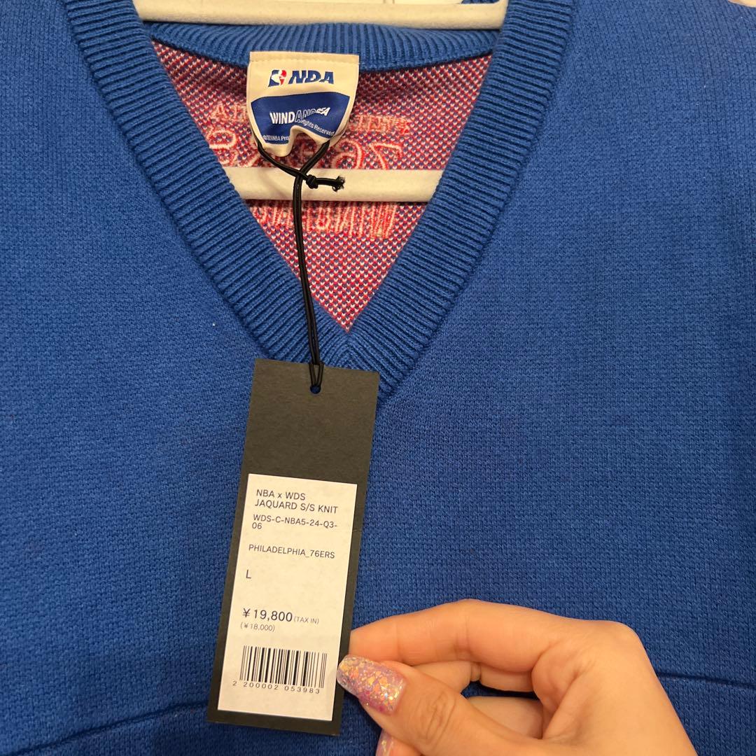 新品未使用⭐︎ WIND AND SEA × NBA 76ERS