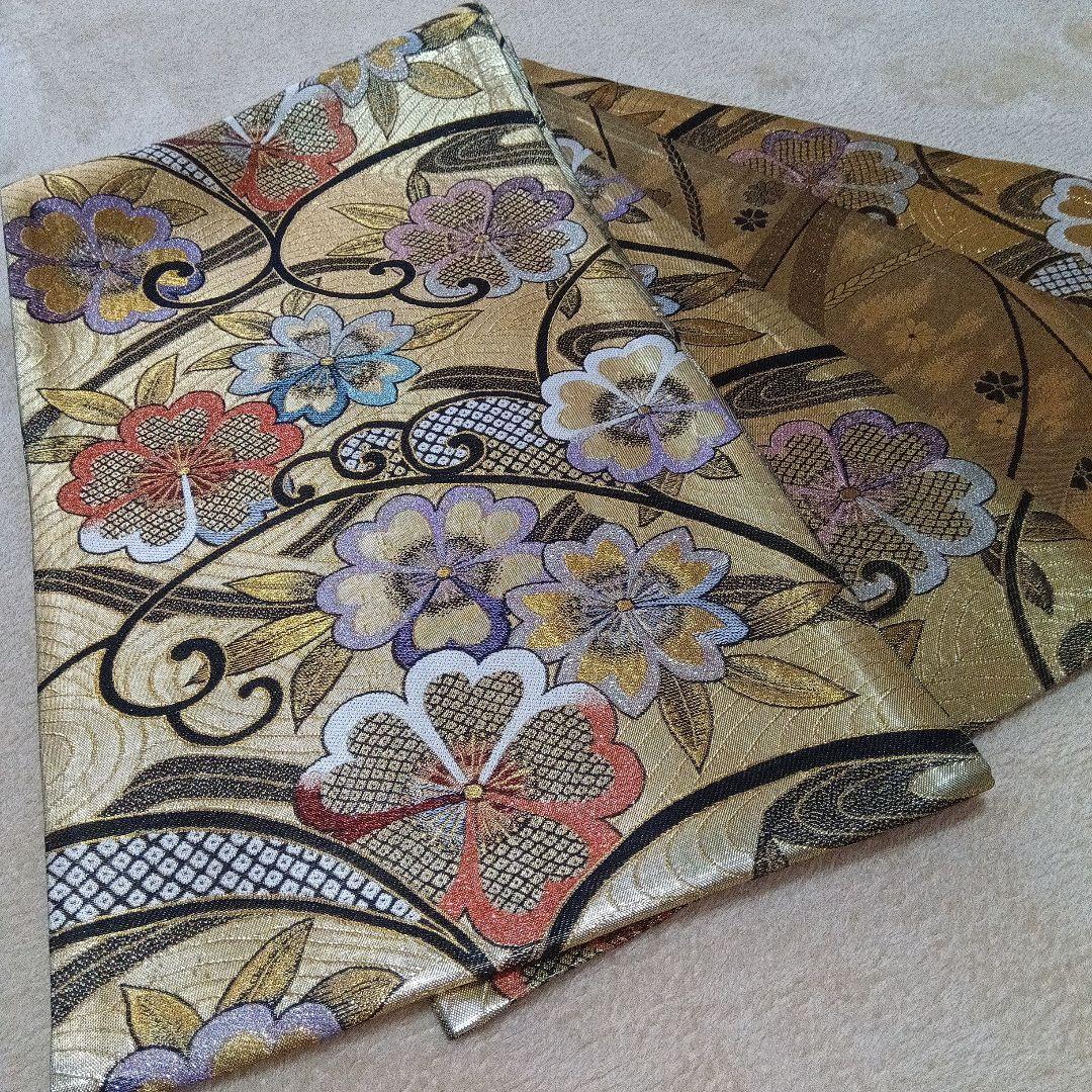 プロフ品物 2点まとめ依頼【袋帯 佐賀錦 和装小物 正絹 帯 成人式】