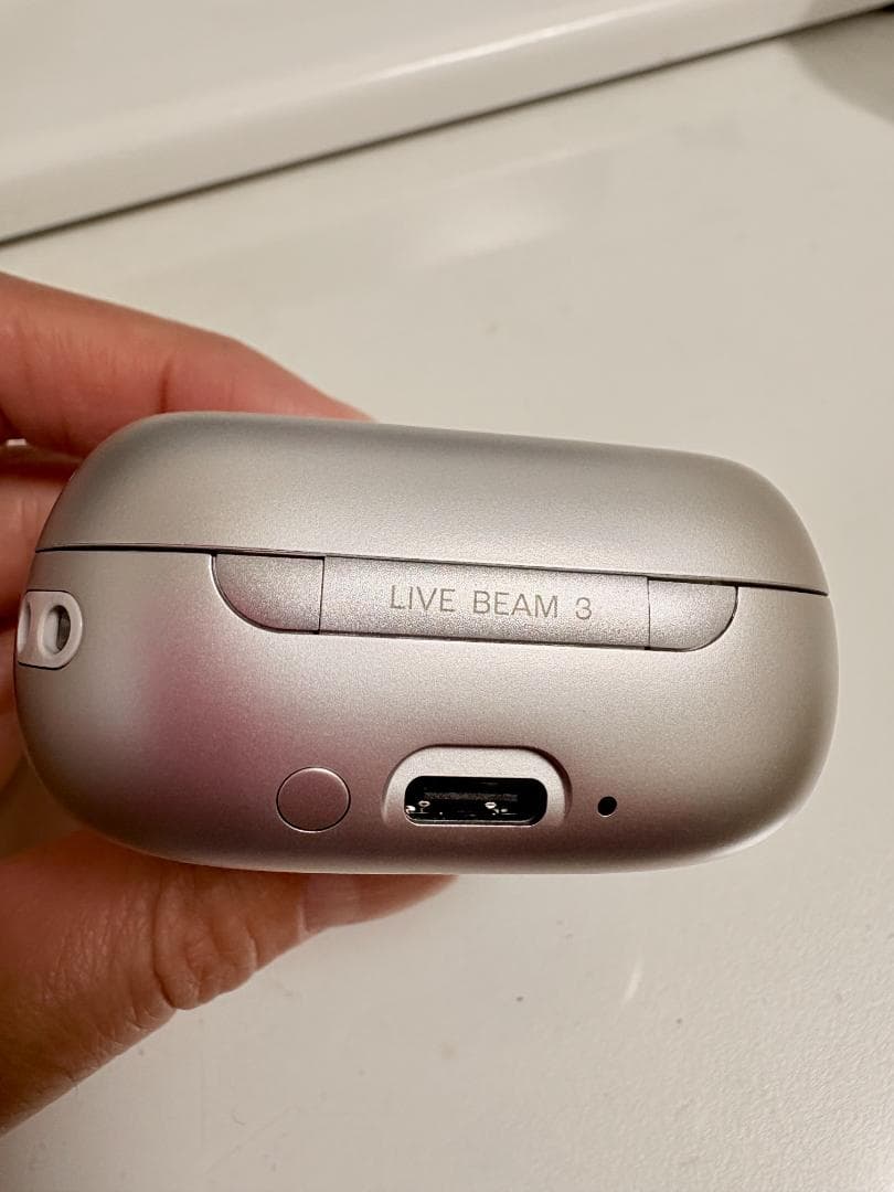 【使用回数少】JBL LIVE BEAM 3ワイヤレスイヤホン ノイキャン搭載