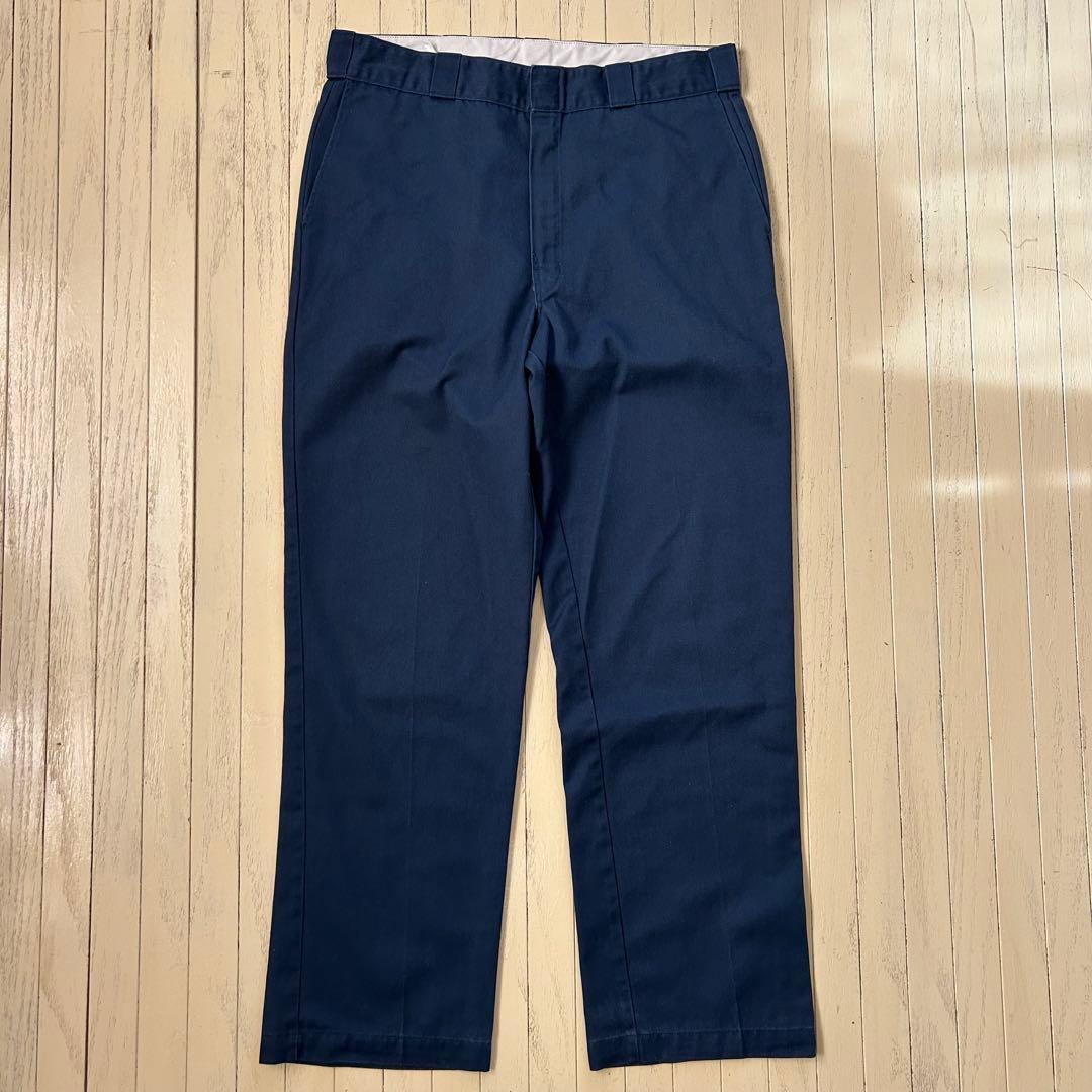 90s Dickies 874 USA製 圧着タグ チビタグ 34×31相当