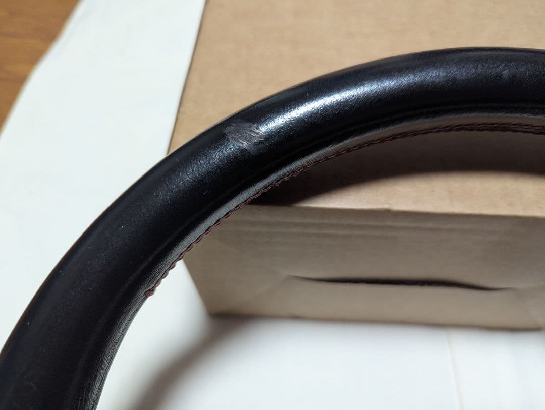 正規品 当時物 MOMO CORSE コルサ レザーステアリング