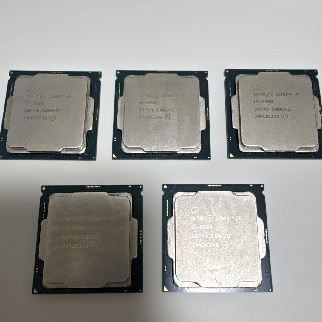 Intel i5-9500 5個セット